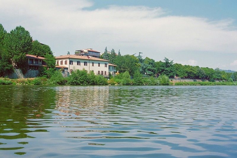 Ville Sull'Arno Флоренция Экстерьер фото The lake of Monano